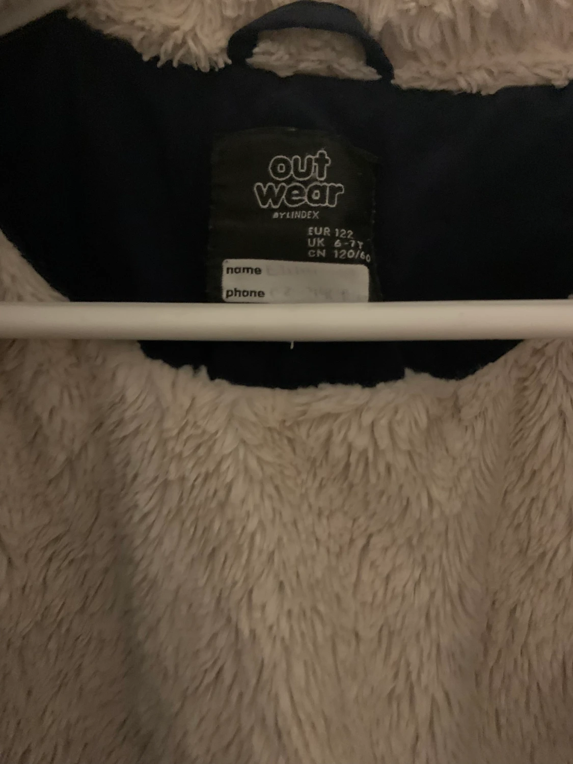 Fin vinterjacka strl 122