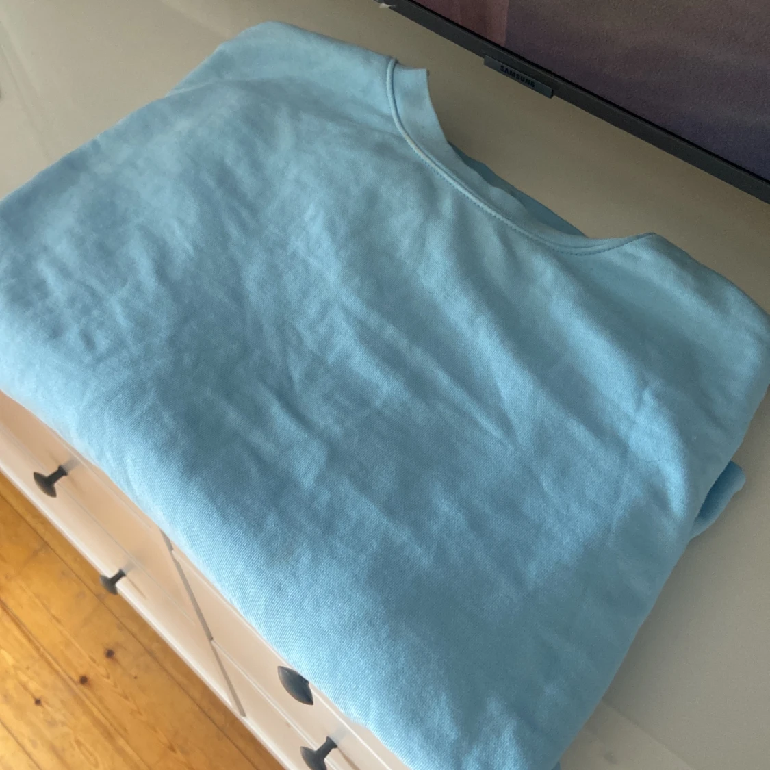 Blå sweatshirt  - 90