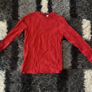 Röd långärmad - Vet inte vad man ska ha den till men du kanske kan stylea denna?