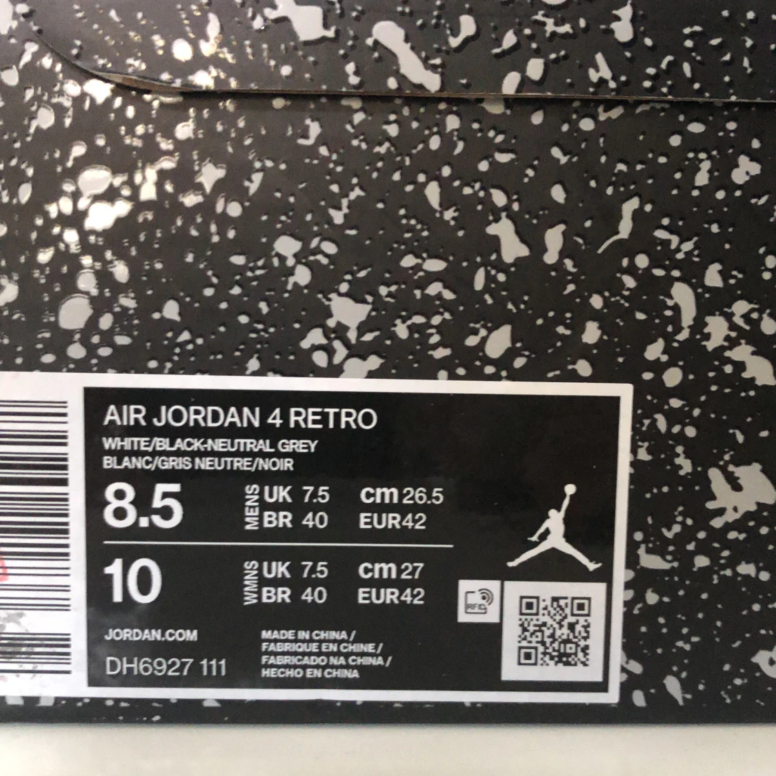 Jordan 4 Military Black - 90