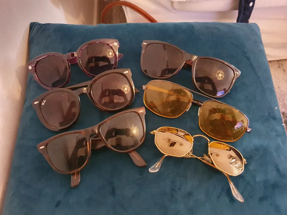 Bild1,2,3,  alla 6 solbrillor för 200:- . Accessoarer.