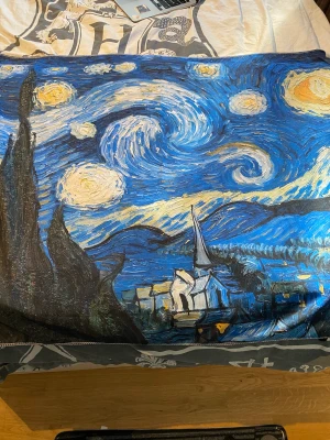  The Starry Night tapestry💙 - FRÄKT TILLKOMMER!! Fint gobeläng, men tyvärr har jag ingenstans att hänga den): 