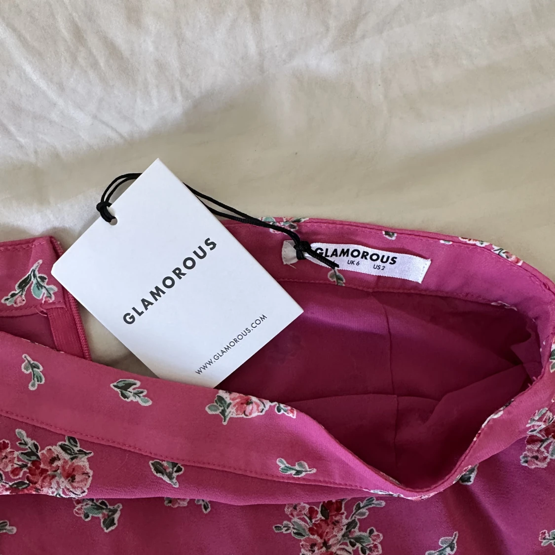 Rosa volang kjol - 90