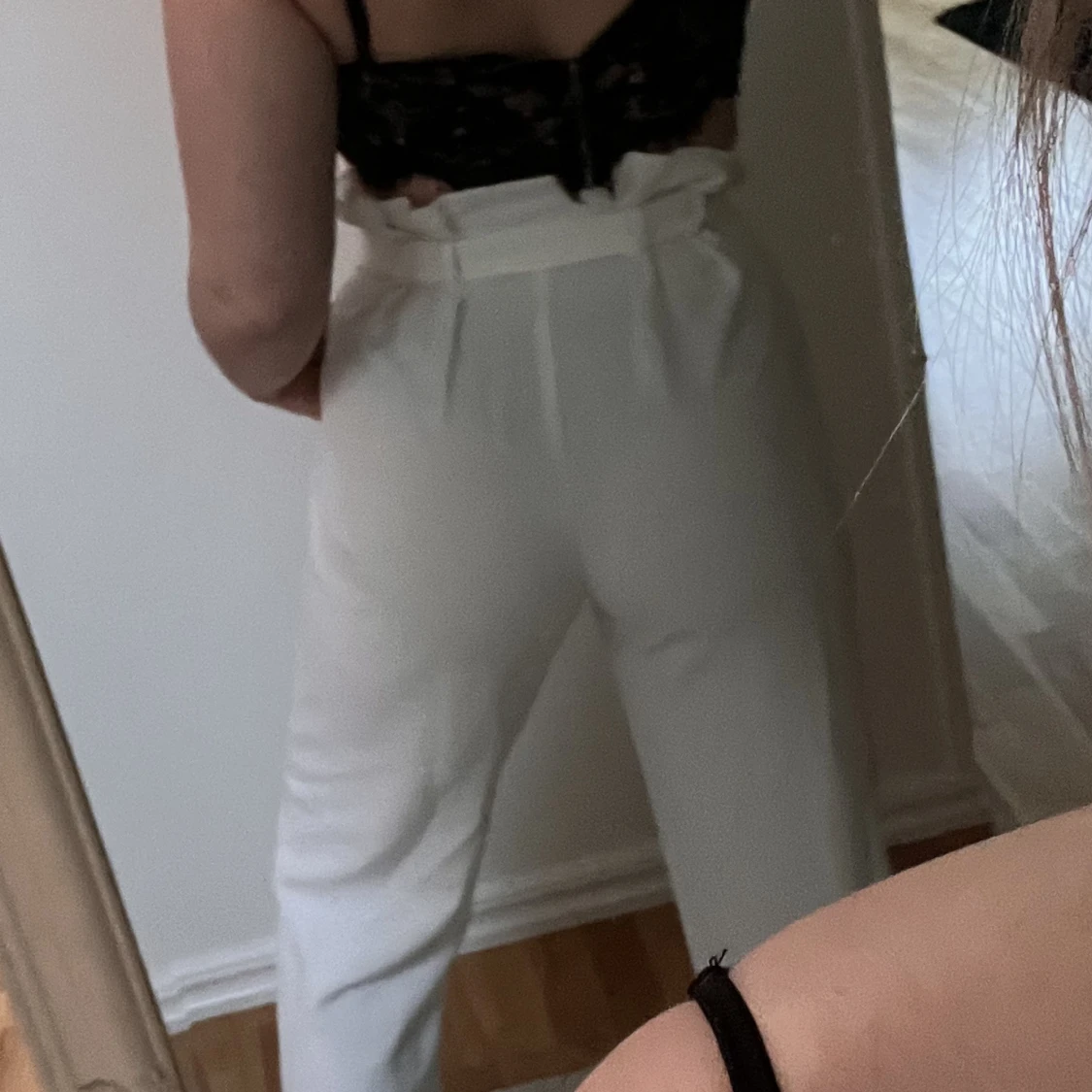 Vita byxor - 90