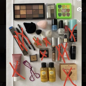 Smink - Det mesta är oanvänt, några saker är testade. Mestadels 20/10kr styck men säljer gärna mycket tsm. Bara att skriva om pris eller fundering(: