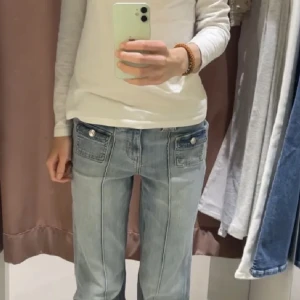 Jeans med framfickor - Så snygga jeans från hm! I nyskick