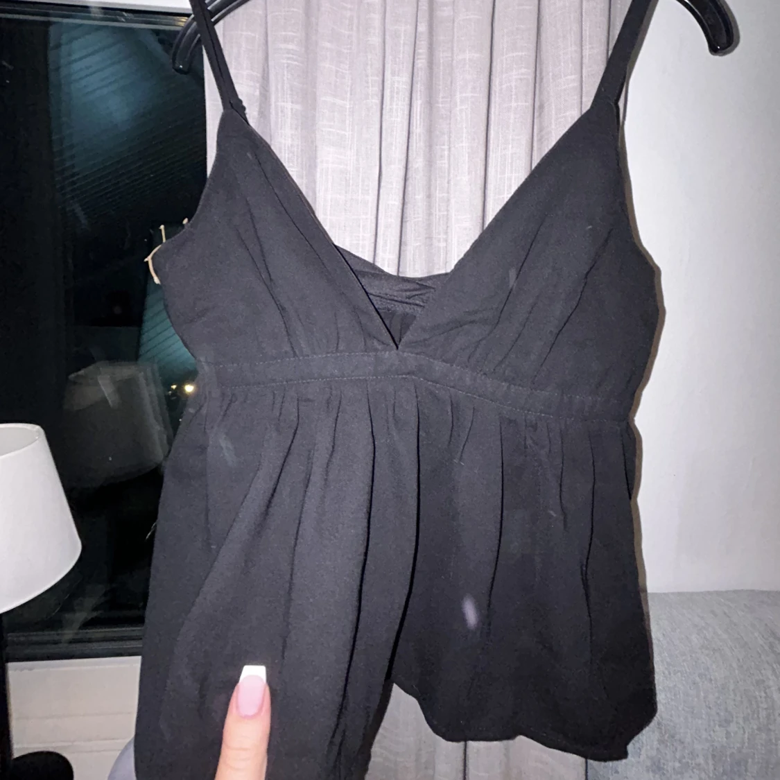 Svart söt topp - 90