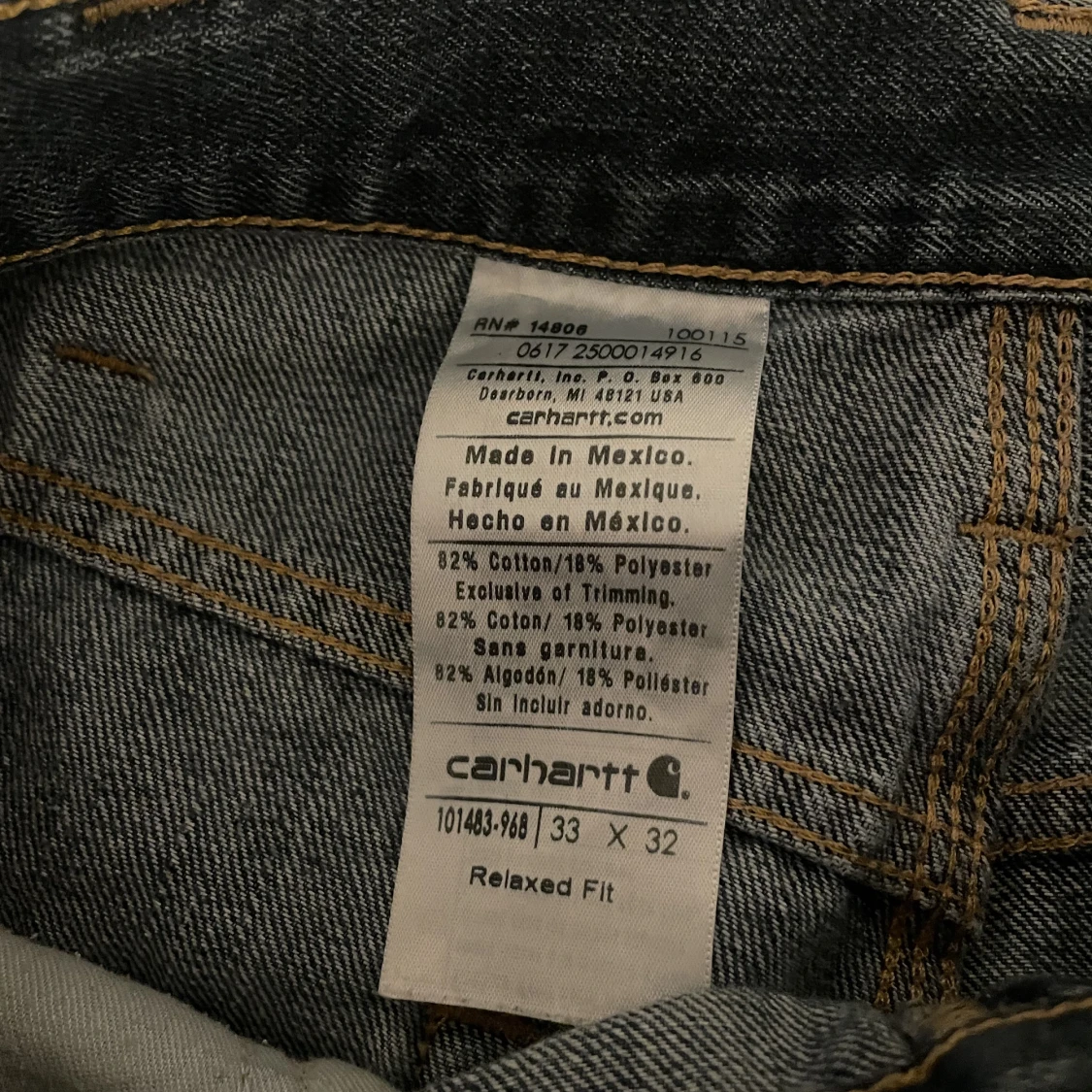 Vintage carhartt jeans  - 91