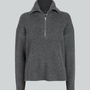 Zip stickad - Grå zip tröja stickad🙌🏼🙌🏼