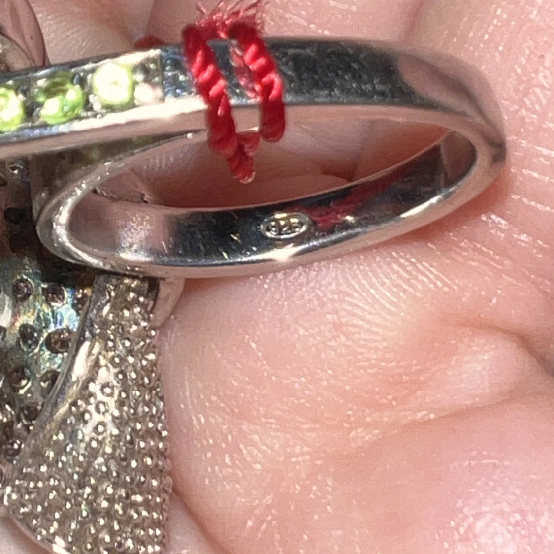 Unik silver ring - 90