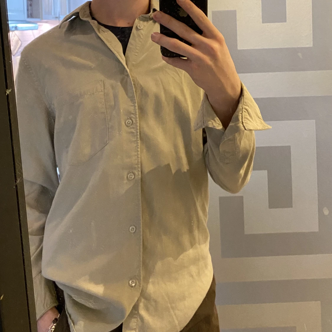 Samsøe skjorta beige  - 91