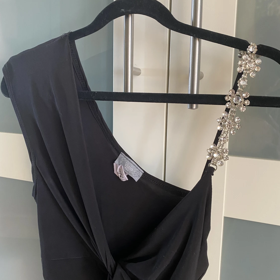 Festklänning strass - 91