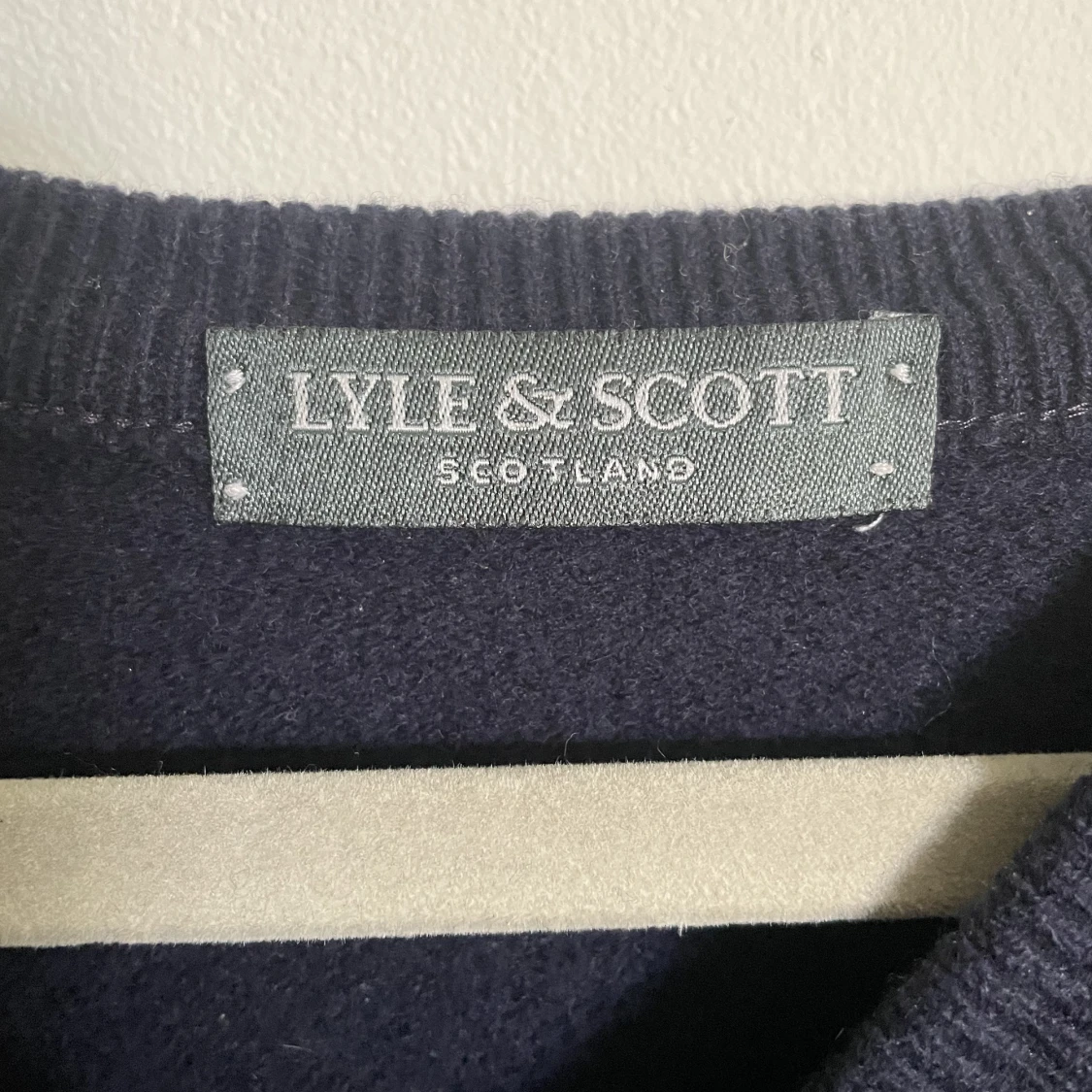 Stickad lyle&scott tröja - 91