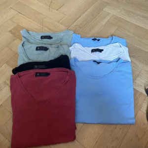 Riley tshirts - Säljer dessa 7 Riley t-shirts i bra skick i storlekarna L-XL herr. Alla för bara 700kr.