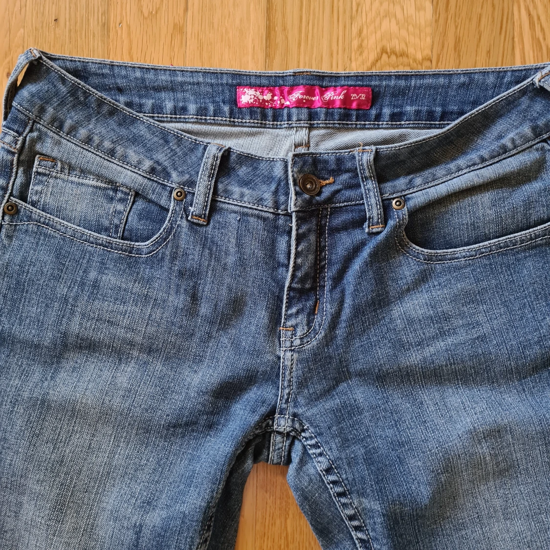 Lågmidjade jeans - 90