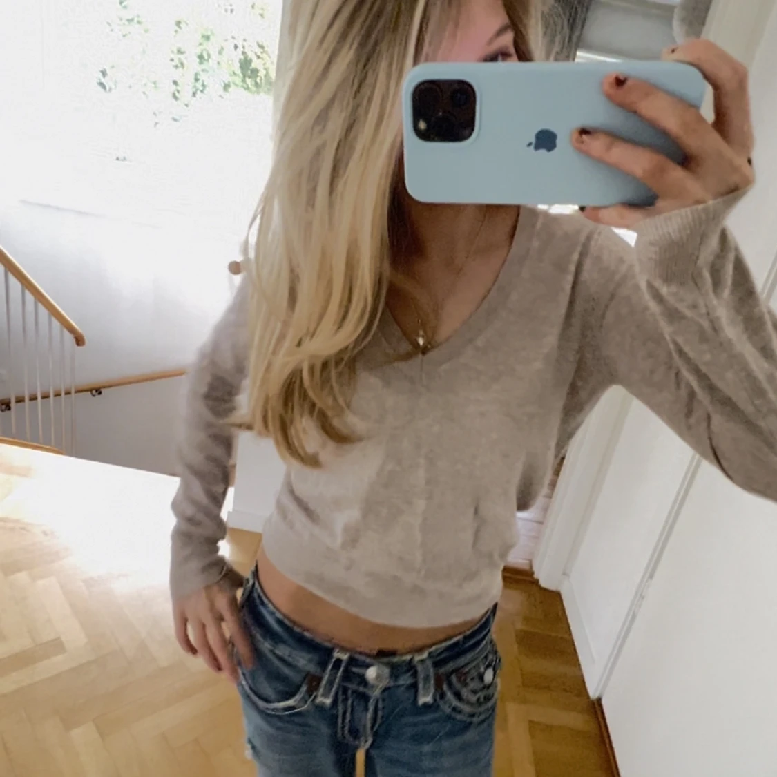 Stickad tröja  - 91