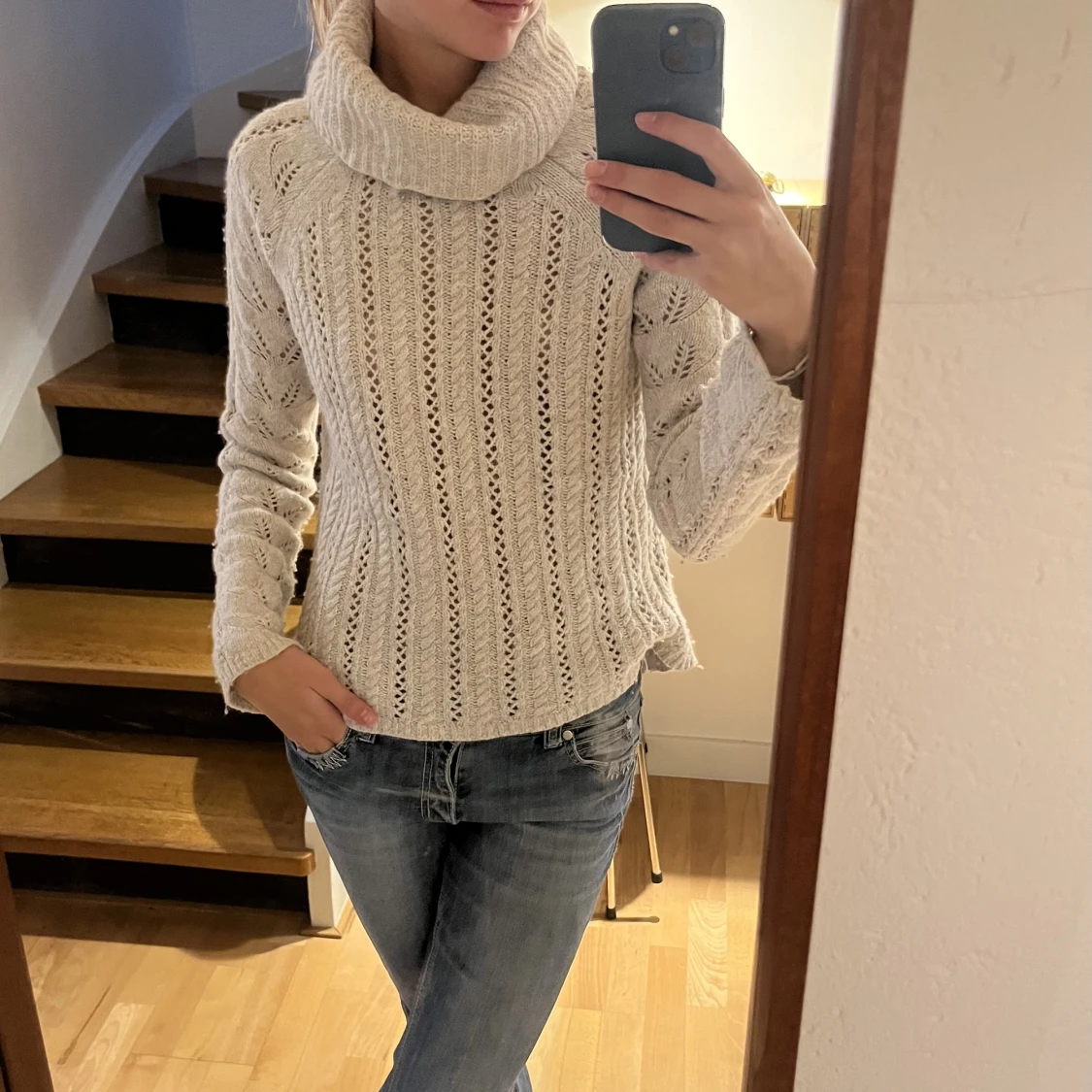 Stickad tröja  - 90