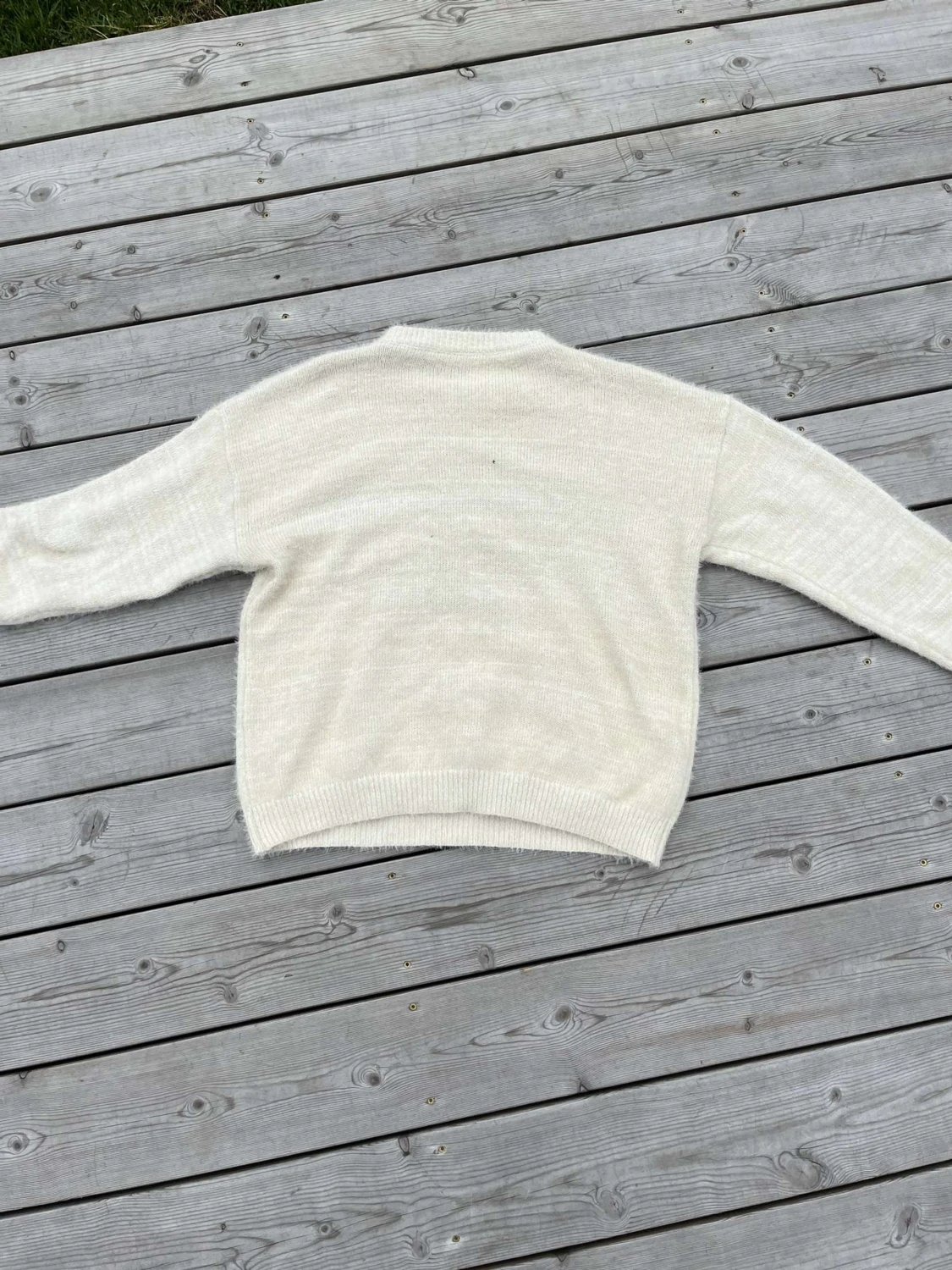 Stickad långärmad - 90