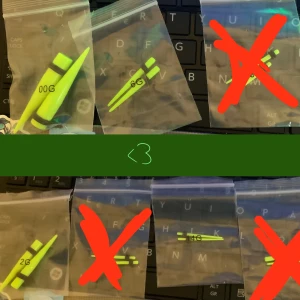 Töjningar i olika storlekar  - Aldrig använda! Säljs för 10kr styck :) 