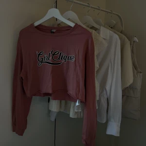 Långärmad tröja från h&m - Superfin rosa tröja i strl S från h&m🤍