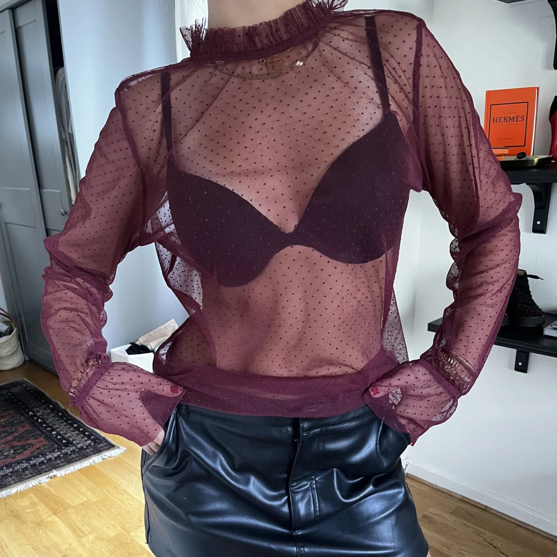 Mesh tröja