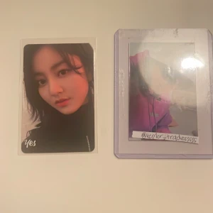 Jihyo photocard  - Säljer mitt Jihyo photocard från albumet yes or yes. För proofs kolla min instagram @kep1er_tradesssss