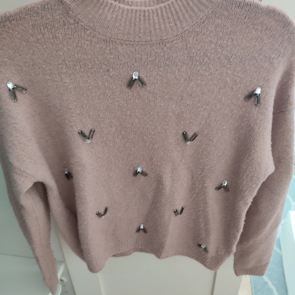 Stickad tröja från hm