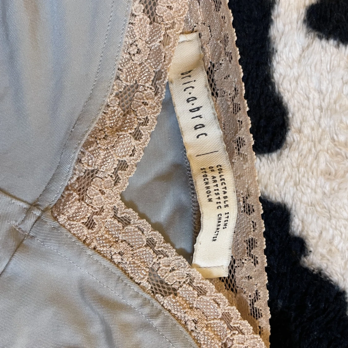 🌸Ljusblå topp rosa spets 🌸 - 91