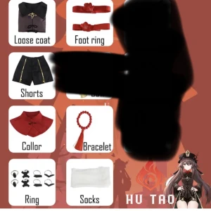 Hutao cosplay  - Man kan få hatten med om man vill men den är typ sönder:) i storlek S köparen står för frakten!