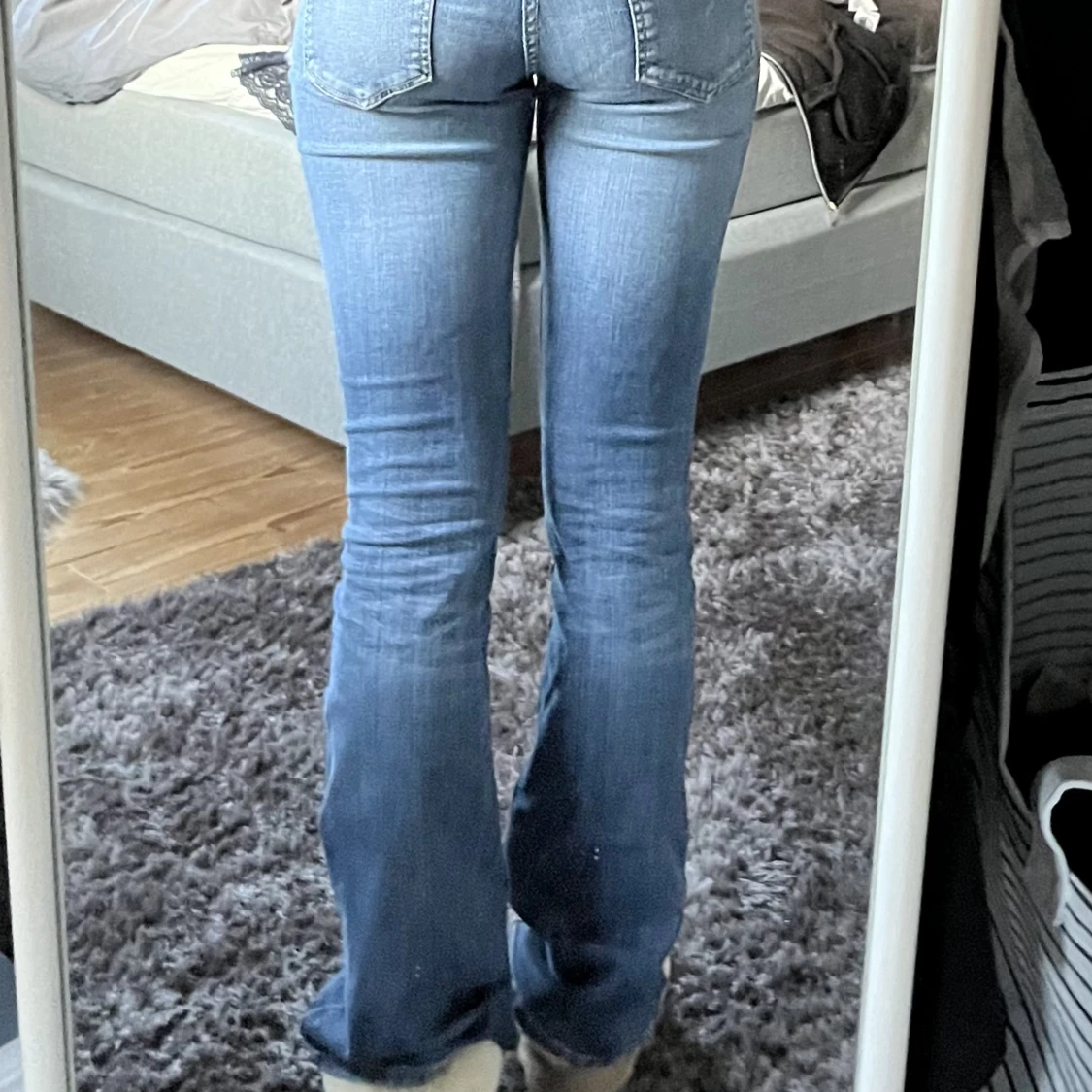 Lågmidjade jeans. - 91