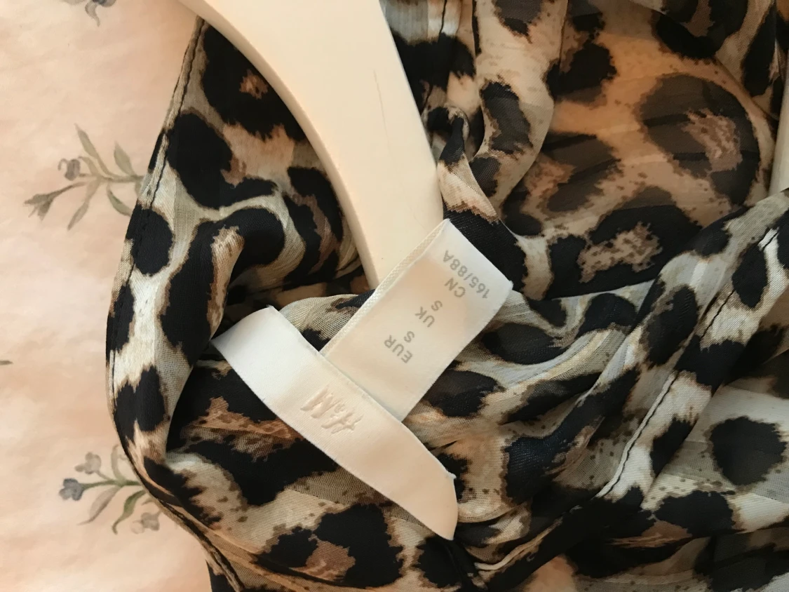Blus leopardmönster  - 90