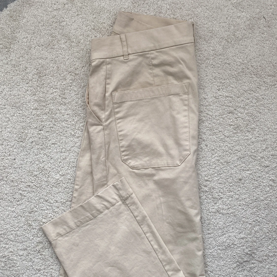 Fräscha, beiga tygbyxor! - 90