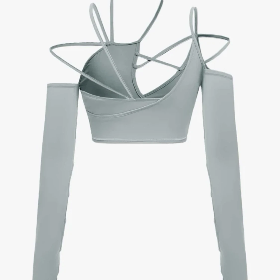 crop top med armar  - 90