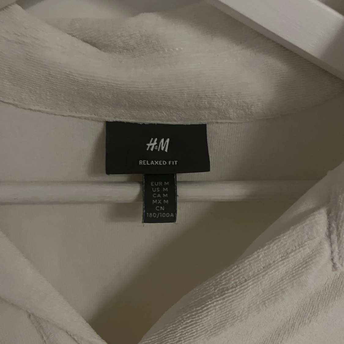 Hm frotté tröja  - 90