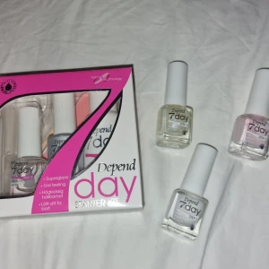 Nagellacks kit - Helt nytt och oanvänt nagelkit med tre färger🦋 Nypris 259kr