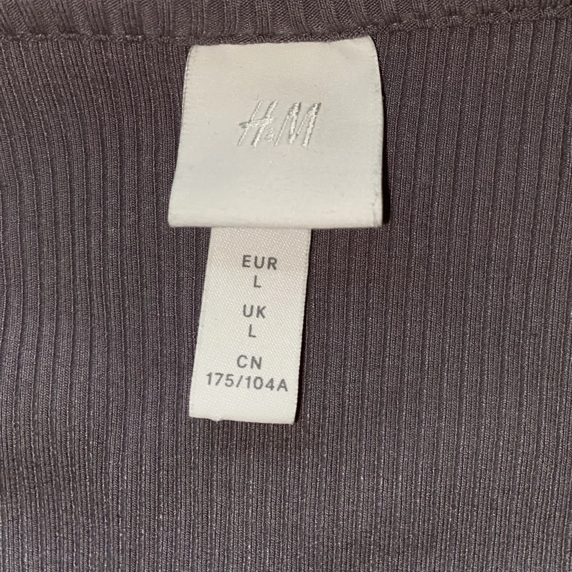 Kortärmad Grålila Topp - 90