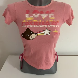 Topp - Fin vintage topp! Rosa färg med tryck på, passar bra på S 💞