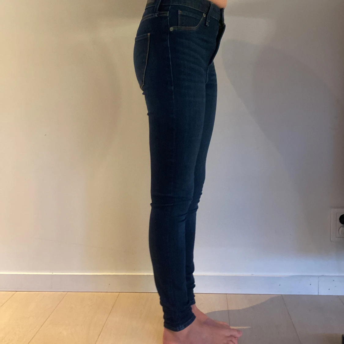 Blåa skinny jeans - 90