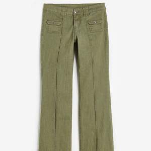 Gröna jeans från h&m, helt slutsålda! Oanvända med prislappen kvar 