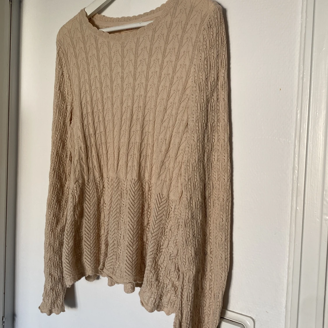 Odd molly tun stickat bomullstopp