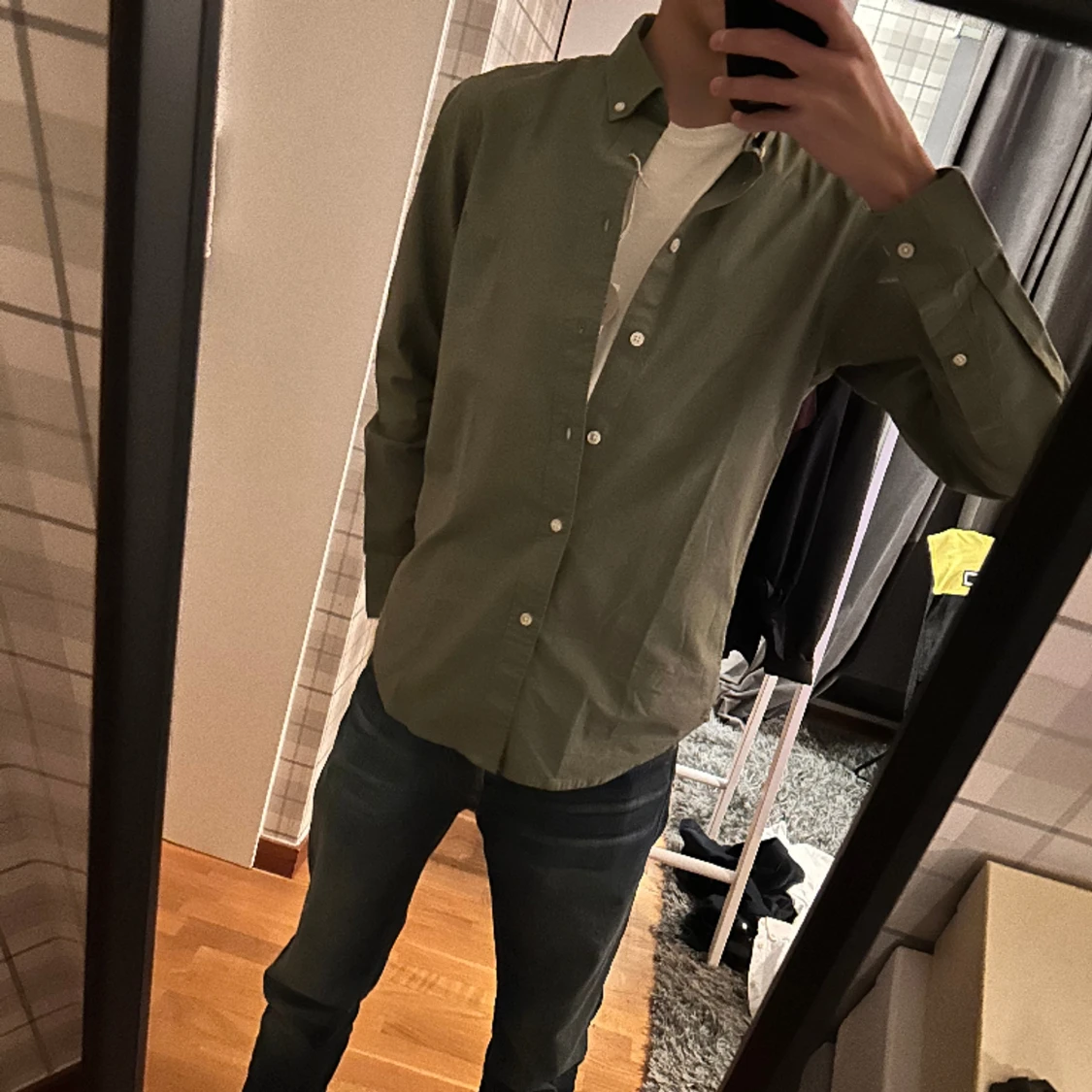 EAST WEST skjorta grön - 91