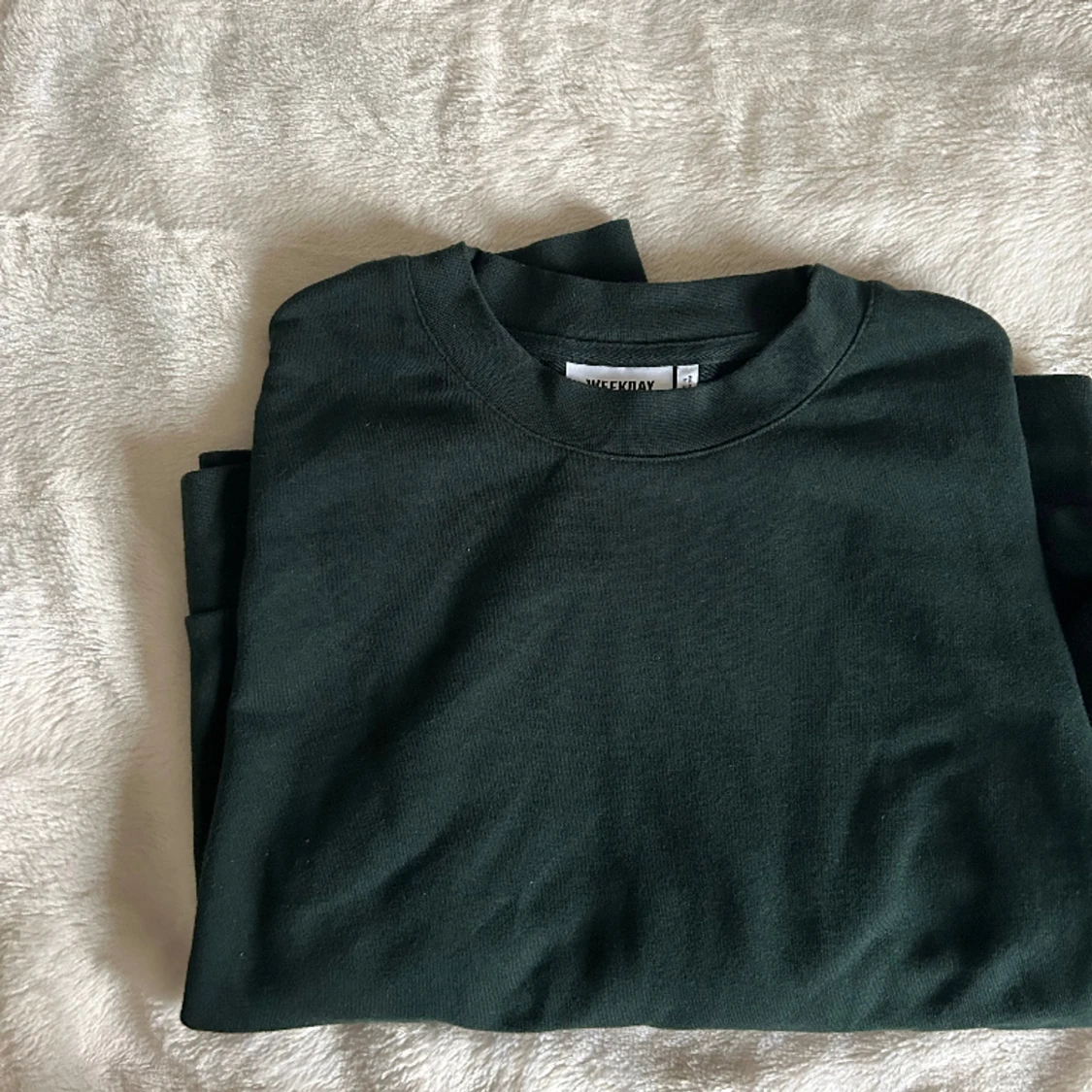 Grön sweatshirt