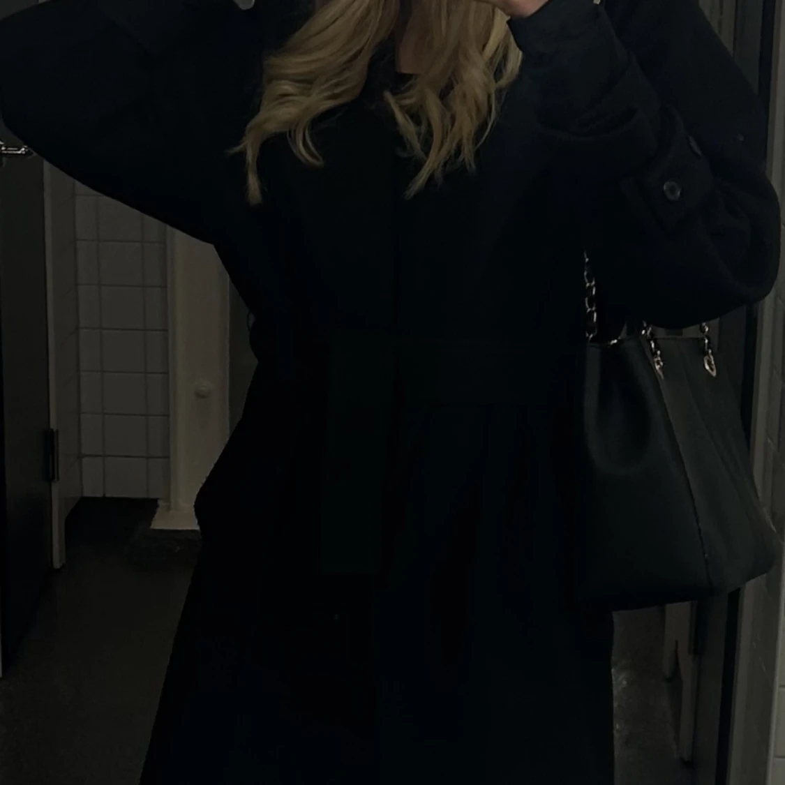 Ull kappa lång oversized Zara 38/M - 90