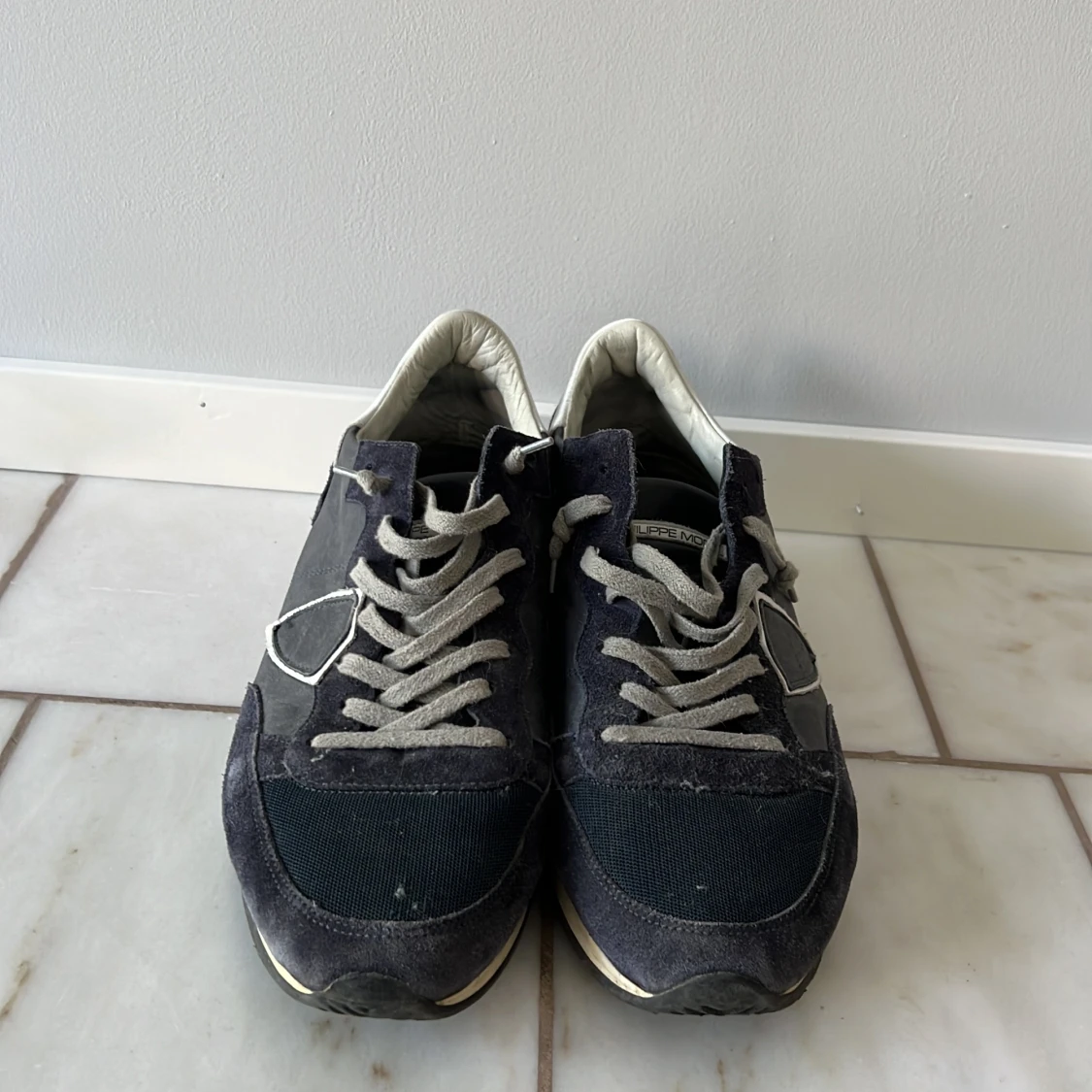 Philippe modell skor blåa