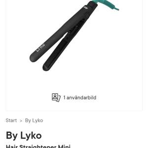 Lyko mini plattång köpt för 400 kr, jättebra men kommer inte till användning endast använd typ 2 gånger