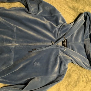 Juicy couture tröja blå - Juicy couture tröja i färg blå, ren och hel i storlek S
