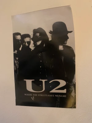 U2 poster - U2 poster i storlek 60x40!
