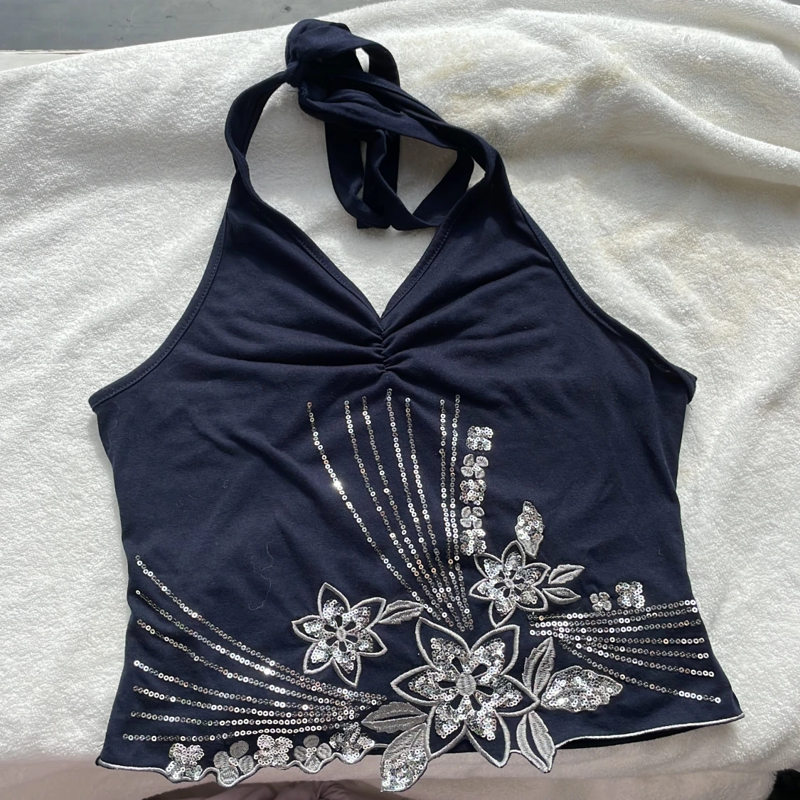 Y2k 2000s-top glitter 