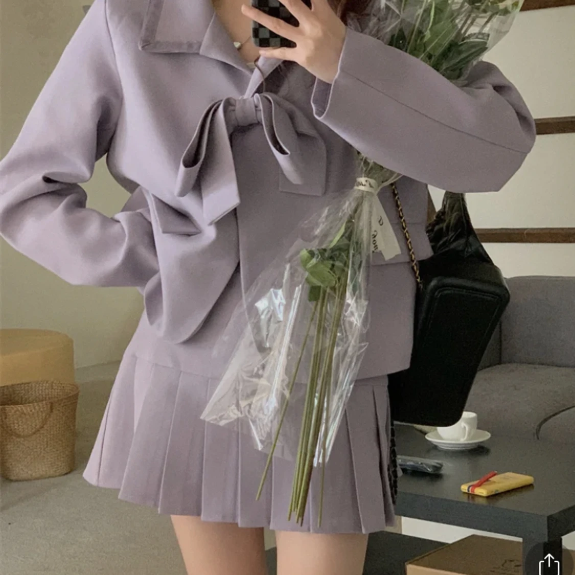 💜 lila blazer set 💜