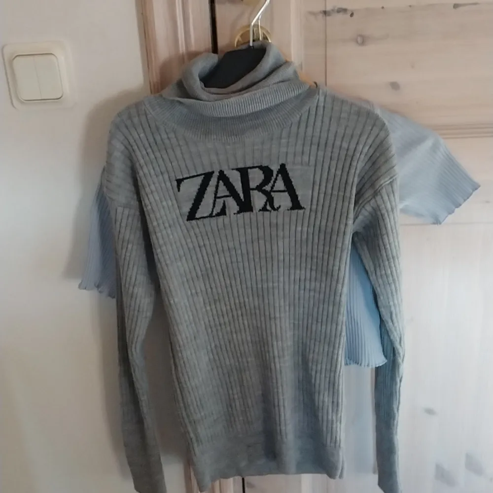 Fin Zara tröja jag köpte den för inte så länge sedan den är typ andvänd 2 gånger. Tröjor & Koftor.